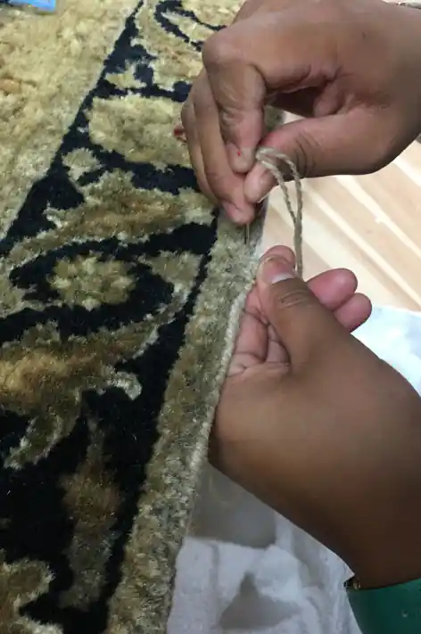 Rug Restoration Process